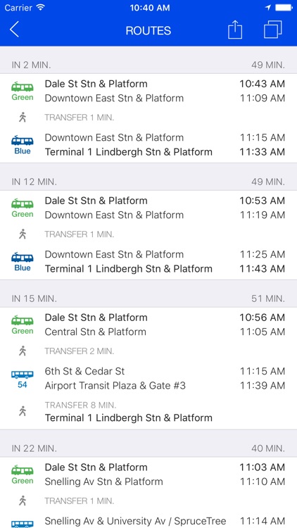 ezRide Minneapolis MetroTransit - Transit Directions for Bus, Train and Light Rail including Offline Planner