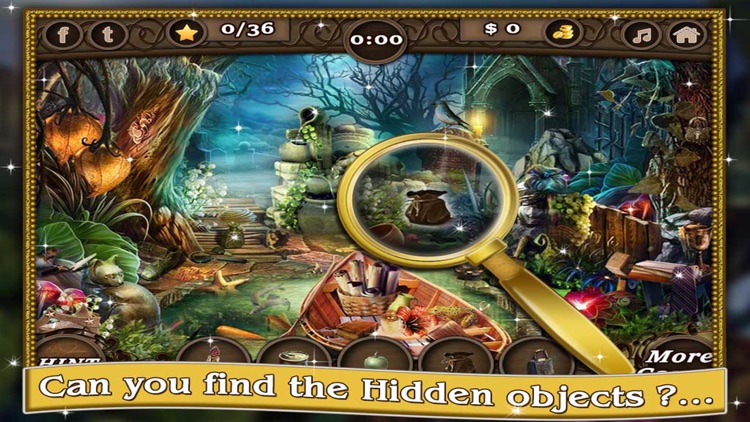 Abandoned Castle Gems - Find the Hidden Objects screenshot-3