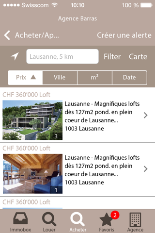 Barras Immobilier screenshot 2