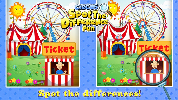 Circus Spot The Difference Fun