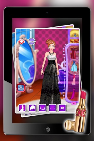 doll prom salon - Dressing Up Missy International: beauty fashion show and princess party dress up doll games for girls screenshot 3