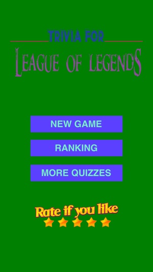 Trivia for League of Legends fans quiz