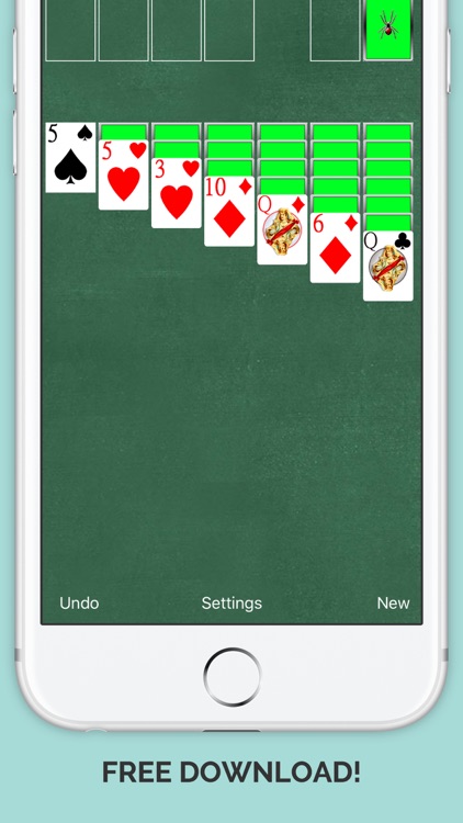 Spider Solitaire Black Cards Pro