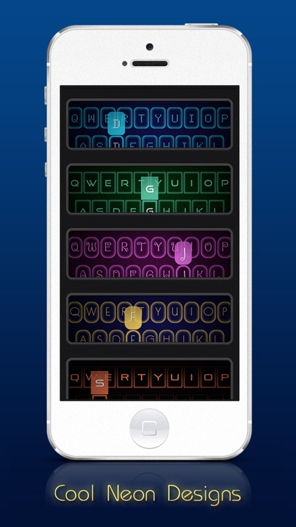 Neon Keyboard - Custom keyboards with colorful neon glow!