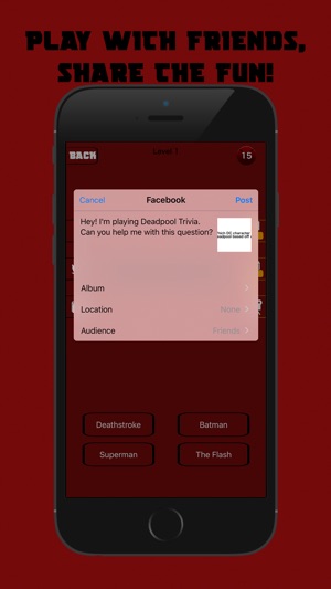 TRIVIAPOOL - Quiz Game for the real Deadpool fan(圖2)-速報App