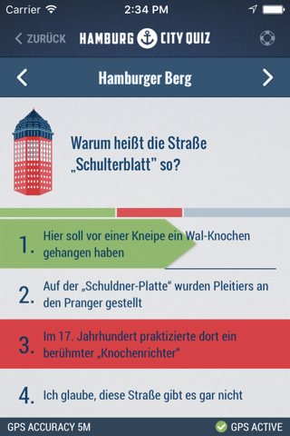 Hamburg City Quiz screenshot 2