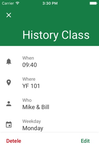 Class Schedule 课程表 screenshot 2