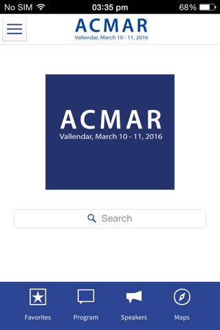 ACMAR 2016 screenshot 2