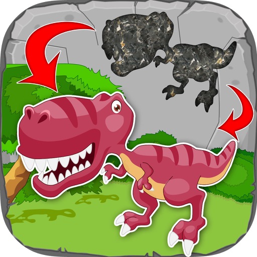 Dino Puzzles for Kids iOS App