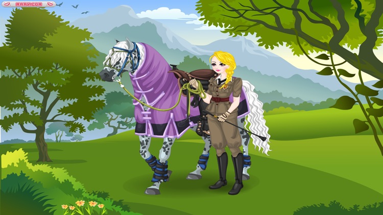 Mary's Horse Dress up - Dress up  and make up game for people who love horse games screenshot-4