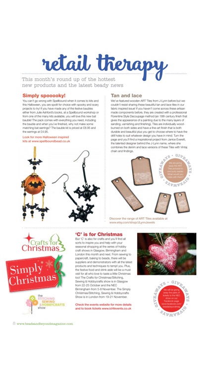 Beads and Beyond - The Worlds Best Beading and Jewelry Magazine screenshot-3