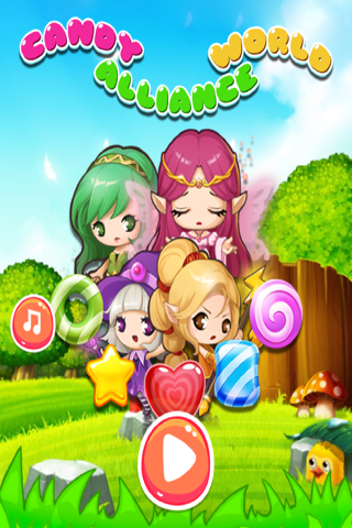 Candy World Alliance Free screenshot 3