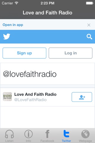 Love and Faith Radio 100.7 screenshot 4