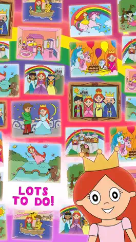 Game screenshot Princess Fairy Tale Coloring Wonderland for Kids and Family Preschool Free Edition hack