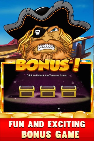 Golden Pirate Slots - Spin the Xtreme Pirate Casino Slots To Win Caribbean Grand Bingo Jackpots! screenshot 4