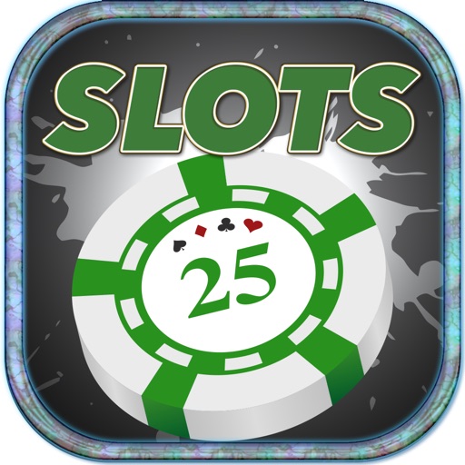 25 Green Chip Slots Machine - FREE Game icon