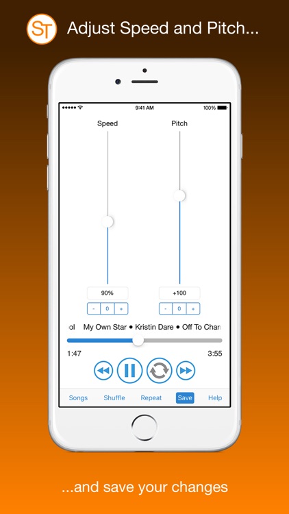 SongTool: Change Speed & Pitch, Loop Audio
