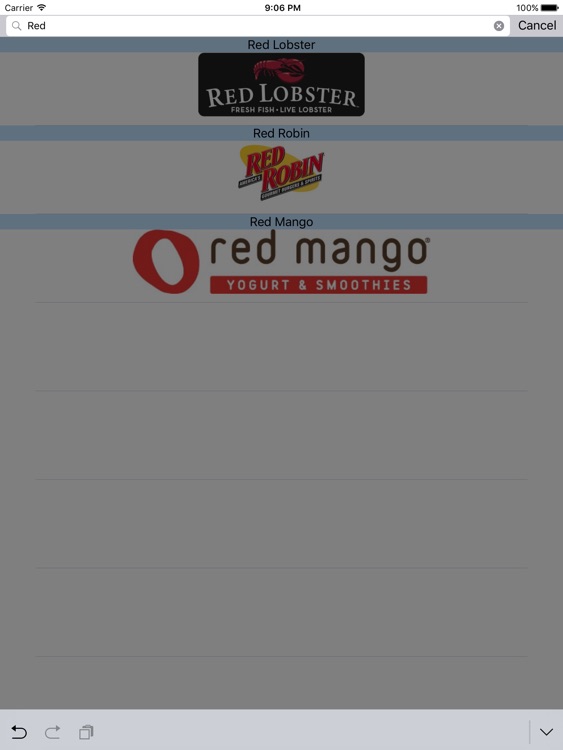 Restaurant Guide - Smart Fast Food Nutrition App