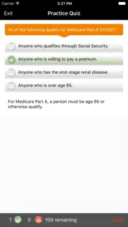 examfx life & health exam prep iphone screenshot 3