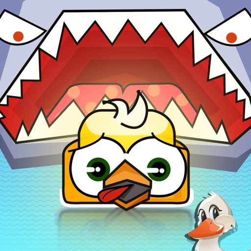 Splish and Splash Pong – Duck Swims with Hungry Sharks iOS App