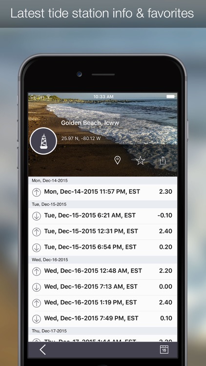 OutCast - Weather and NOAA Marine Forecasts screenshot-3