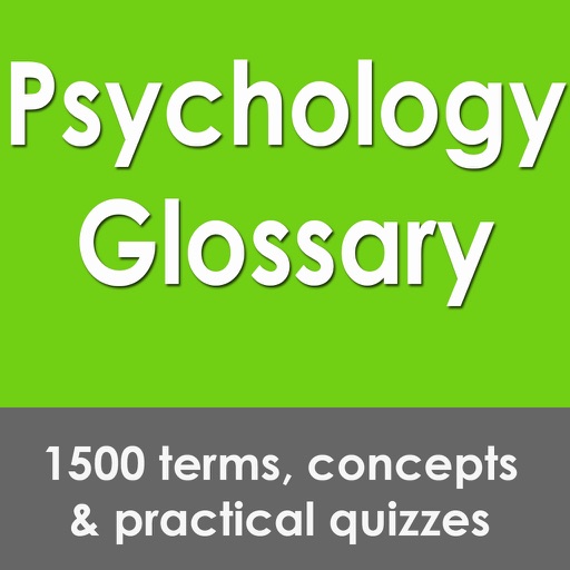 Psychology Glossary: 1500 Flashcards