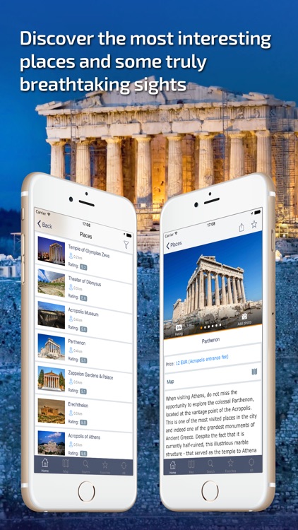 Athens Travel Guide and offline city map