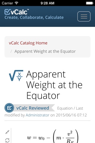 vCalc Mobile screenshot 2