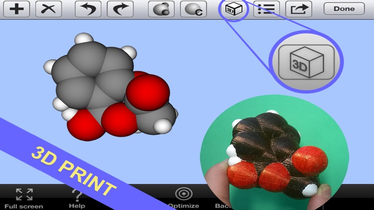 3D Molecules Edit & Test