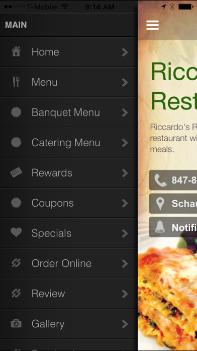 How to cancel & delete Riccardo's Restaurant from iphone & ipad 2
