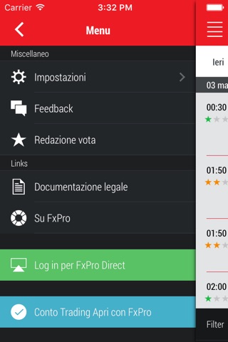 FxPro Economic Calendar screenshot 3