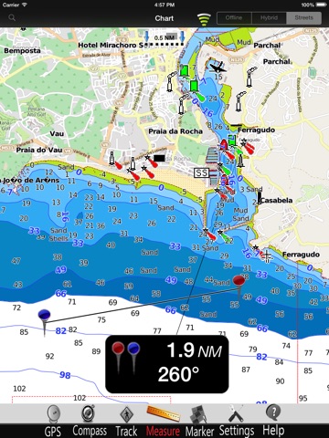 Portugal Nautical Charts Pro screenshot 2