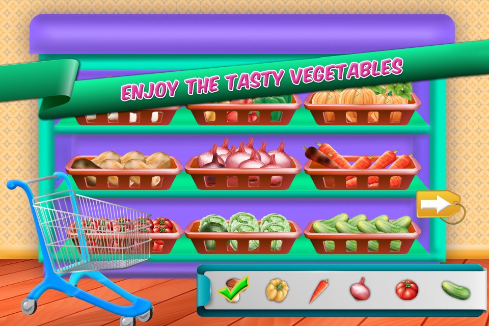 Supermarket Girl Shopping Games for Girls screenshot 3