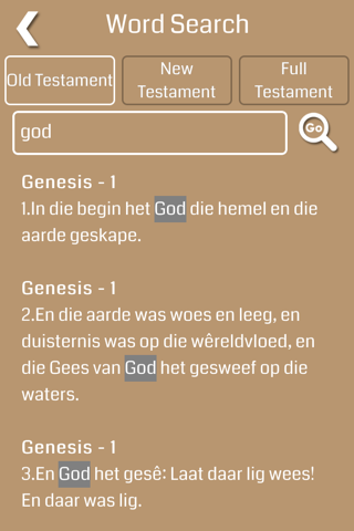 Afrikaans Bible - Offline screenshot 4