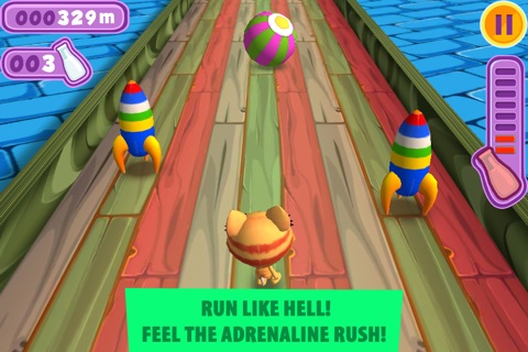 Racing Cat Runner : Clumsy Kitty Running the Race – Run Game for Kids screenshot 3