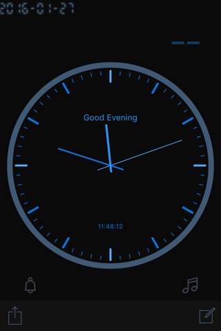 Hello Alarm Time Clock Sleep Music screenshot 3