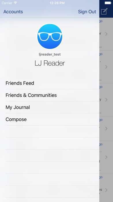 LJ Reader – LiveJournal Client Screenshot 4