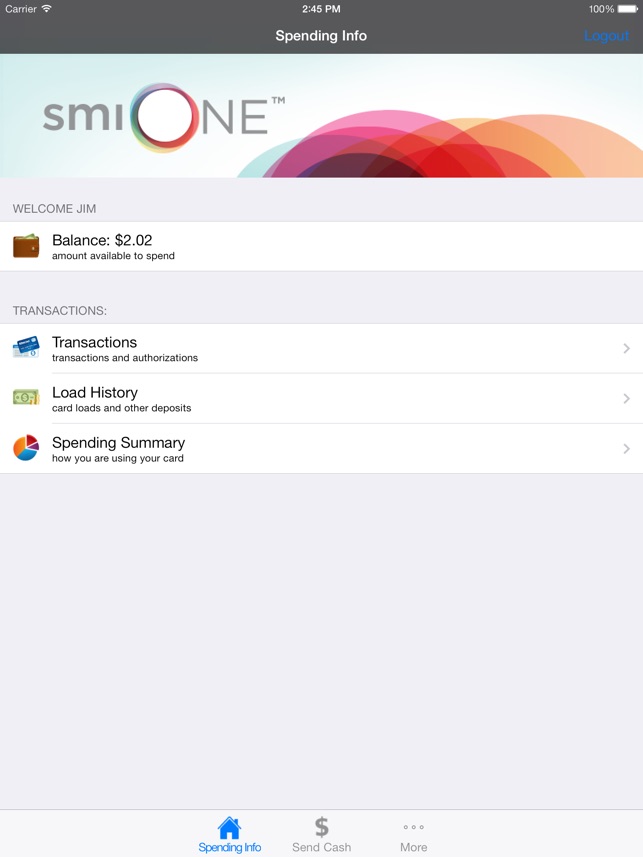 Smione Visa Prepaid Card On The App Store