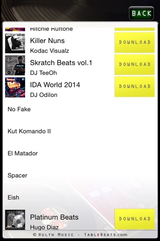 TableBeats: Scratch DJ Library screenshot 2