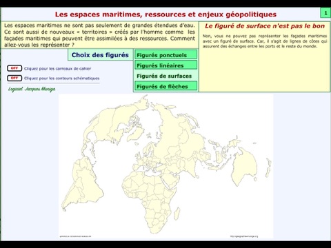 Croquis de géographie - Les espaces maritimes, ressources et enjeux géopolitiques screenshot 3