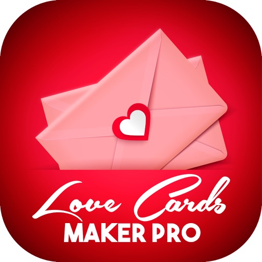 Love Card.s Maker Pro – Best Greeting eCards and Romantic Postcards for St. icon