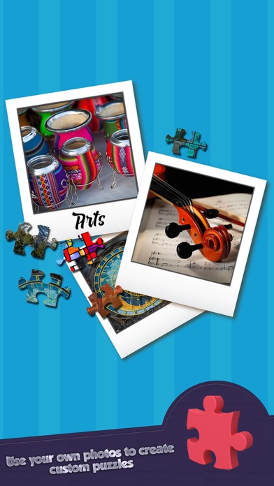 How to cancel & delete Jigsaw For The Love of Arts - Puzzles Match Pieces from iphone & ipad 3