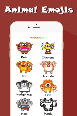 Animal Emojis screenshot 2