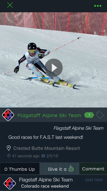 Flagstaff Alpine Ski Team FAST SnowZoom