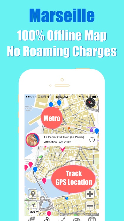 Marseille travel guide with offline map and ratp rtm metro transit by BeetleTrip screenshot-3