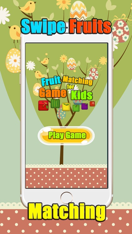 Swipe Fruit Cube Match Puzzle Game Free For Kids