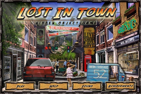 Lost in Town Hidden Object screenshot 3