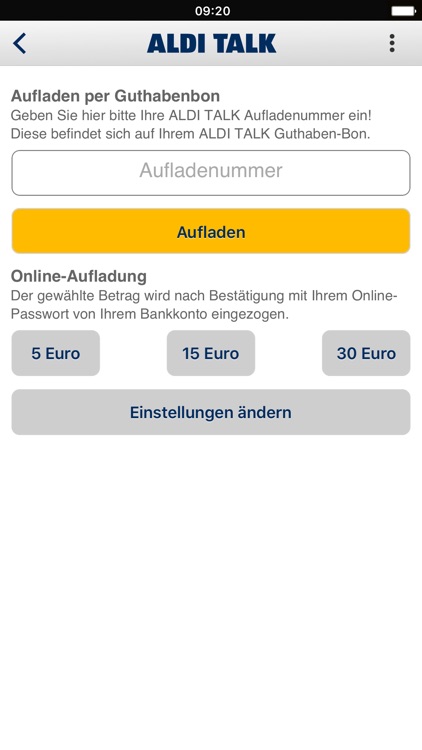 ALDI TALK screenshot-3