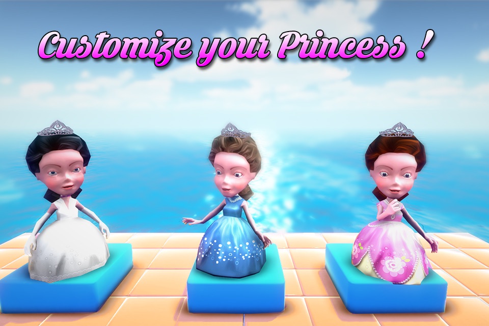 Amazing Princess Sky Run screenshot 3