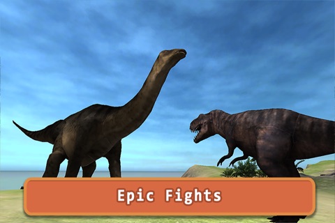 T-rex Simulator 3D - Survival adventures screenshot 3